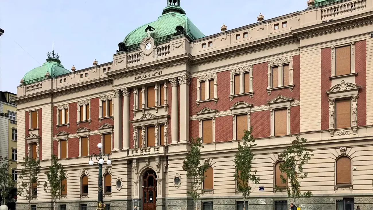 Zgrada narodnog muzeja u Beogradu