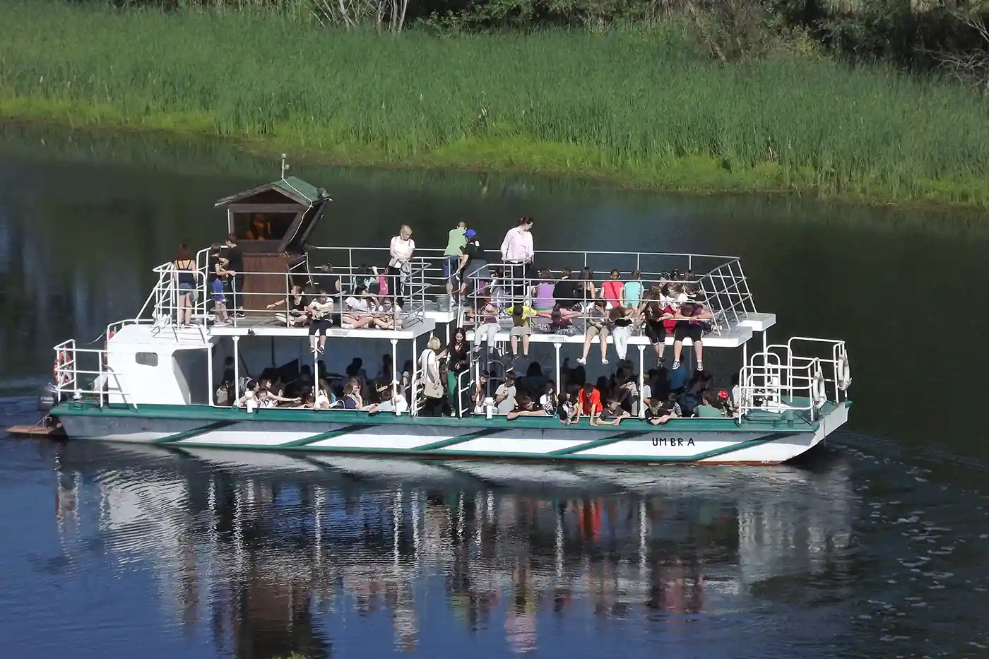Vožnja brodom u rezervatu prirode Zasavica
