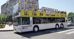 open top bus tour belgrade